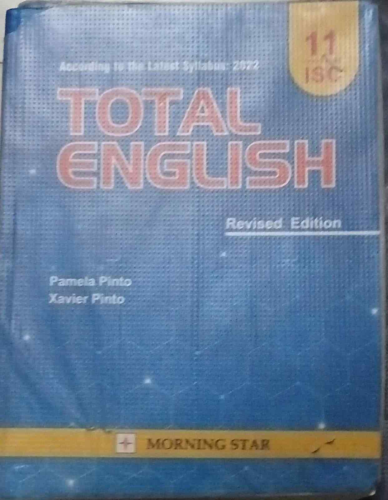 Cover of TOTAL ENGLISH , CLASS 11